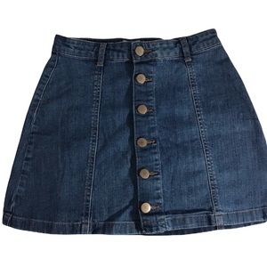 Y2K Tokyo Darling Denim Mini Skirt Size 4